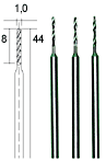 PROXXON SPIRALBOR 1,0 MM 3 STK